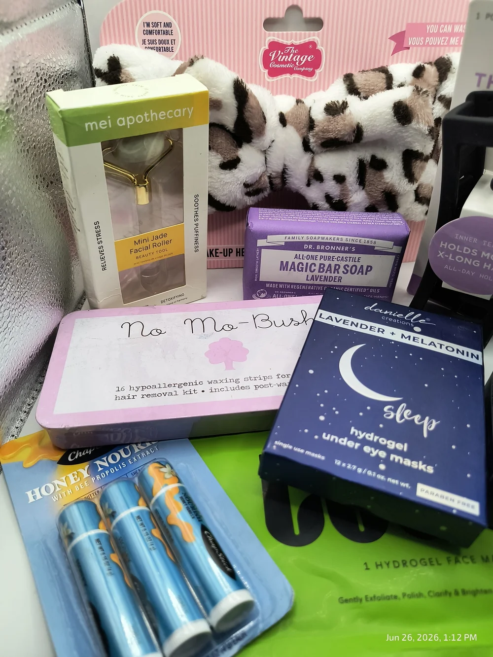 Personal Care Bundle Relax Skincare Face Care Under Eye Mask Hair Soap Wax New